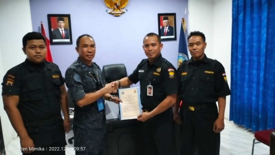 Audiensi ke BNNK Mimika, Senkom Siap Kerja Sama P4GN
