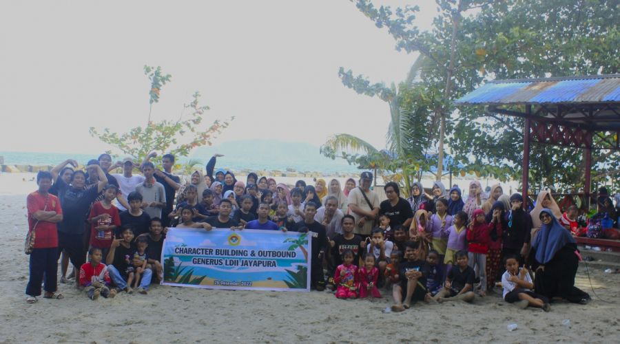 Fokus Bina Generus, LDII Jayapura Gelar Character Building dan Outbound