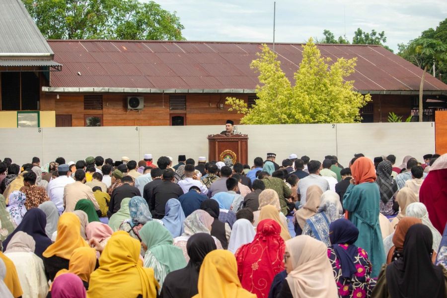Idul Fitri 1445H, Ust Lanjar Eko Susilo Ajak Warga LDII Mimika Perkuat Tali Silaturahim