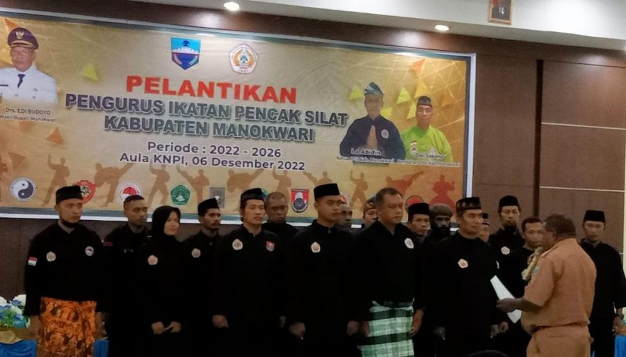 IPSI Manokwari Periode 2022-2026 Dilantik, Jabatan Bendahara Diemban Personil Persinas Asad 