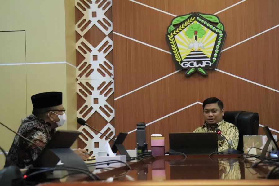 Jalin Silaturahim, DPD LDII Gowa Audiensi dengan Bupati Adnan Purichta Ichsan   