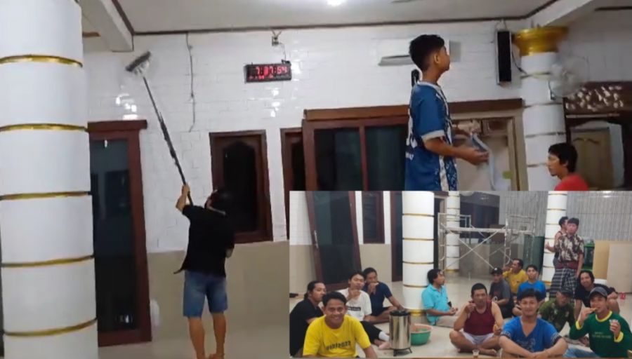 Jelang Ramadan, Warga PC LDII Mimika Baru Bersihkan Masjid dan Lingkungan Sekitar