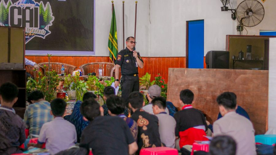 Ketua Sentra Komunikasi Mitra Polri Beri Materi Kamtibmas di CAI 2024