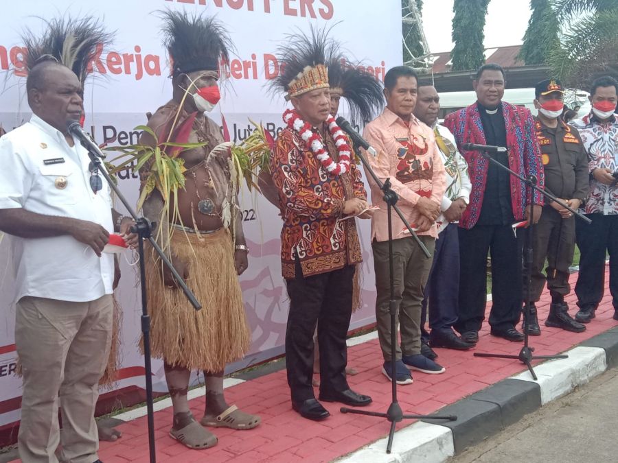 LDII Hadiri Undangan Pemda Merauke Bersamaan Kunjungan Mendagri