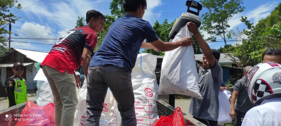 LDII Nabire Sambut World Cleanup Day Tahun 2022 dengan  Lakukan Kampanye Pilah Sampah