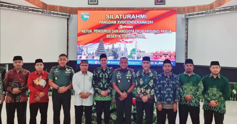 LDII Papua Hadiri undangan  Silaturahim Bersama Pangdam XVII/Cenderawasih