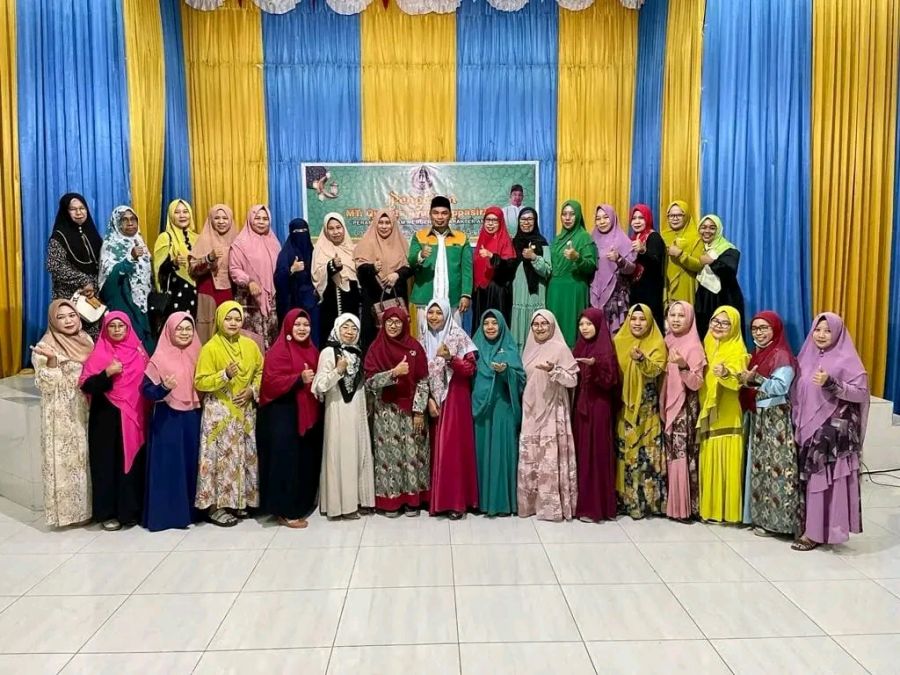 Majelis Taklim Naungan LDII Kepulauan Yapen hadiri Pengajian Majelis Taklim Qurata Ayun