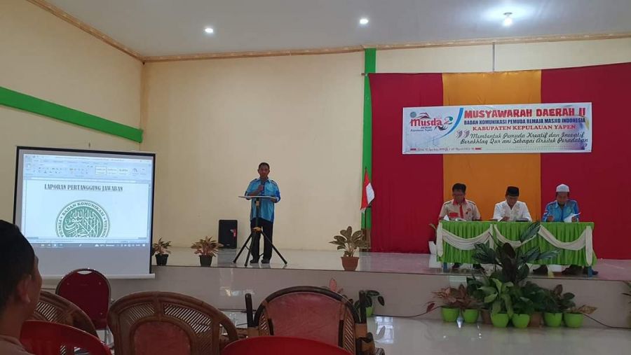 Musyawarah Daerah II BKPRMI Kepulauan Yapen, Pengurus LDII Kepulauan Yapen jadi Pimpinan Sidang