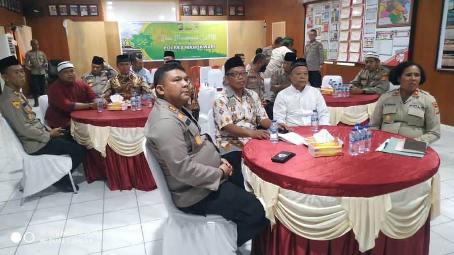 Pengurus LDII Hadiri Undangan Kapolda Papua Barat Acara Maulid Nabi Muhammad SAW