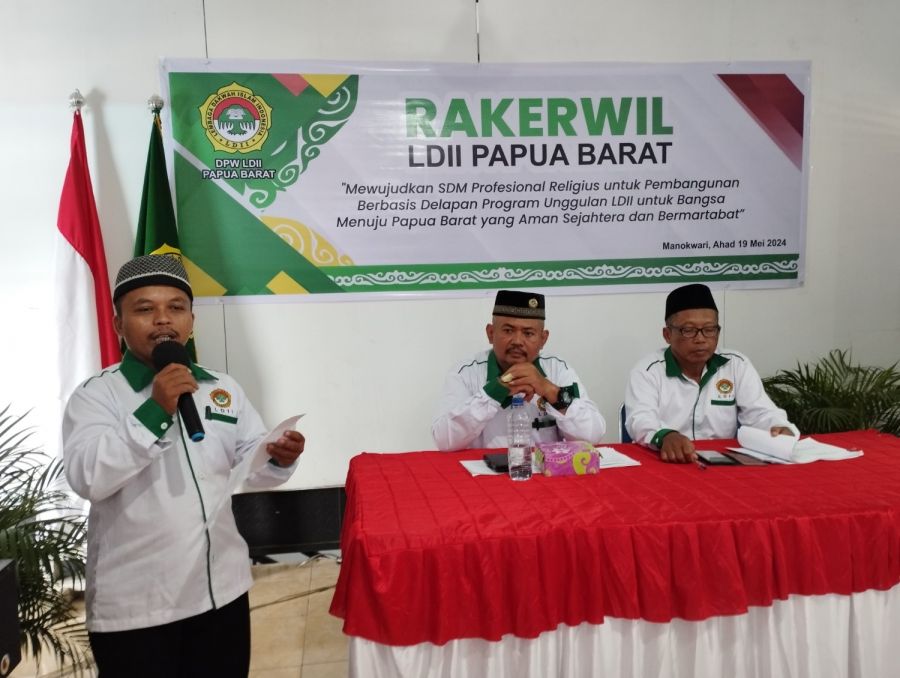 Perkuat Orientasi dan Kinerja Pengurus LDII Papua Barat Gelar Rakerwil