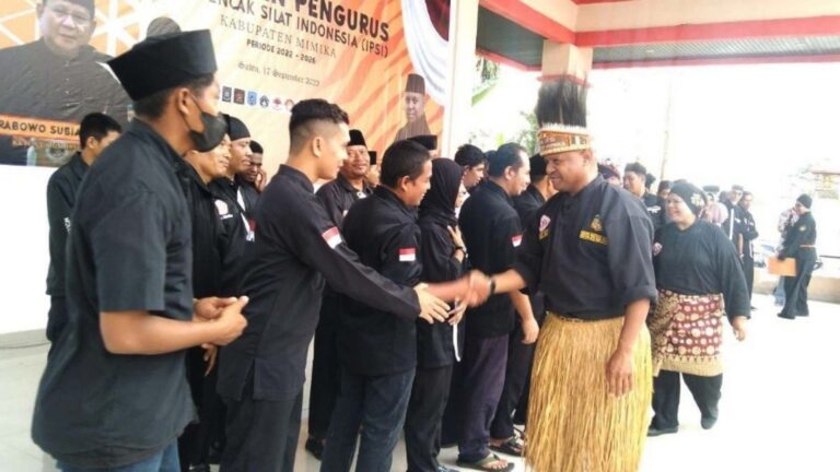 Persinas ASAD Kabupaten Mimika Hadiri Pelantikan Pengurus IPSI 2022-2026