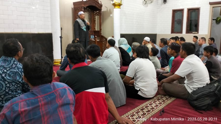 Safari Ke LDII, Ketua DMI Mimika  Ajak Tingkatkan Ibadah Ramadan 
