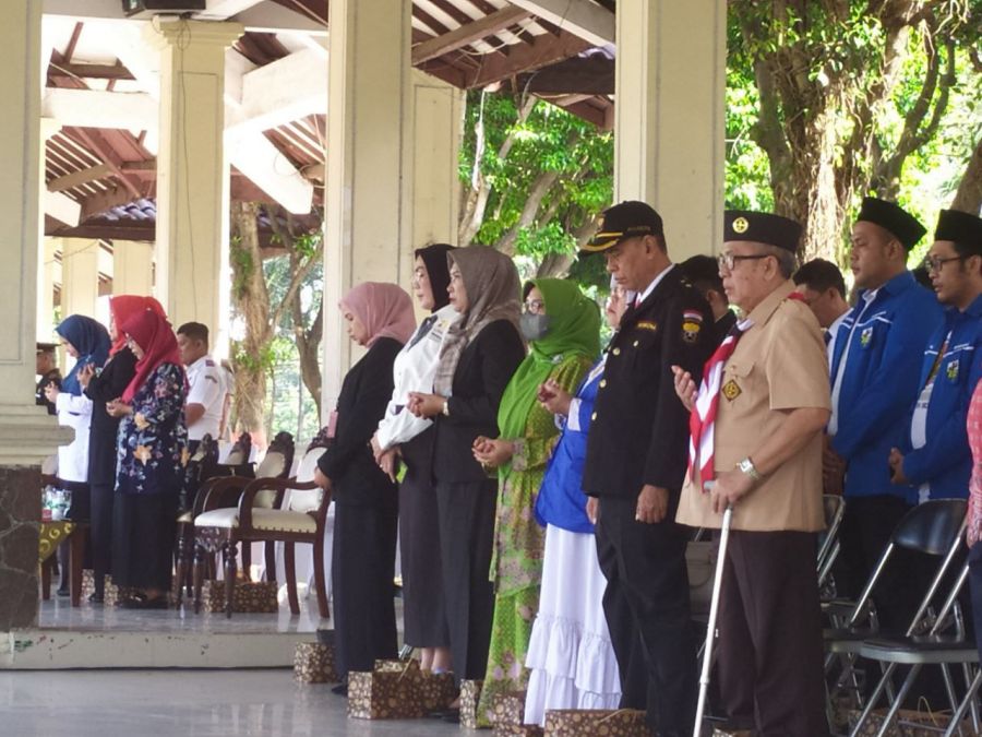 Senkom Hadiri Upacara Peringatan Hari Kebangkitan Nasional ke-115 Tahun 2023 di Alun-alun Sidoarjo 