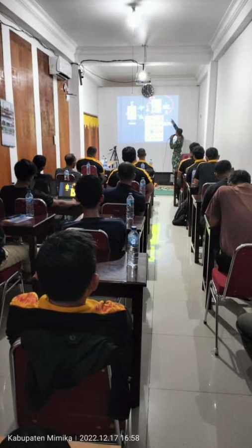 Senkom Mitra Polri Mimika Ikuti Sosialisasi Navigasi dan PBB