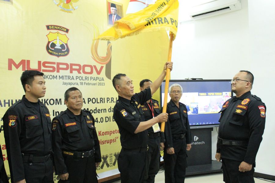 Senkom Mitra Polri Papua Gelar Musprov IV, Berikut Hasilnya