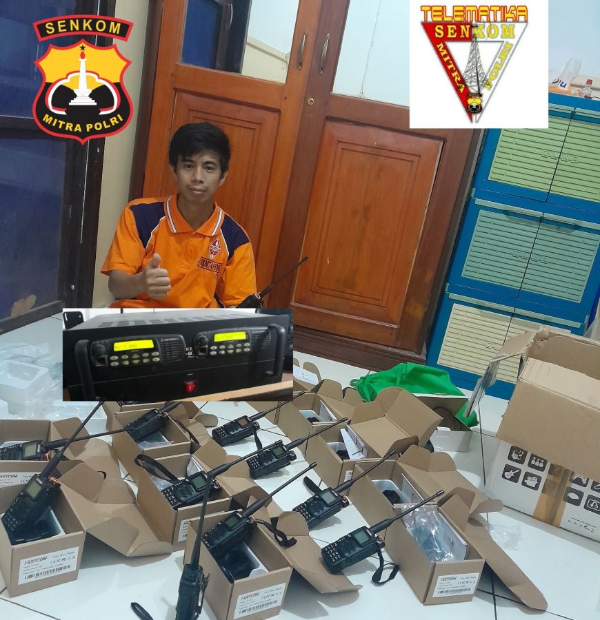 Tingkatkan Alat Komunikasi, Senkom Mimika Maintenance Sistem Analog & Digital 