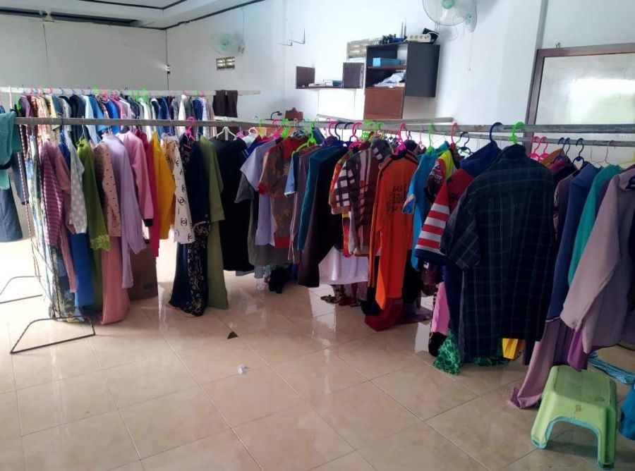 Tingkatkan Amal Ibadah dengan Berbagi, LDII Manokwari Gelar Bazar Baju Barokah