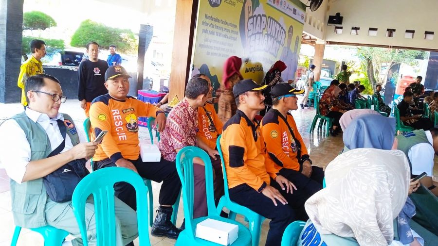 Warga Pinggir Sungai Bengawan Solo Blora Dilatih Tanggap Bencana
